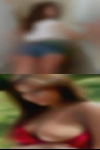 Happy horny woman