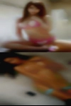 Sensual horny women putting