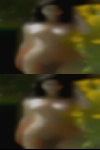 Naked woman does