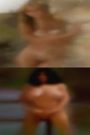 Sensual horny women putting