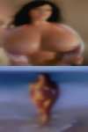 Older woman looking webcam